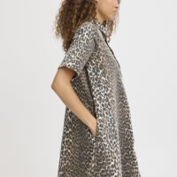 PXjannah Leo Print Dress side