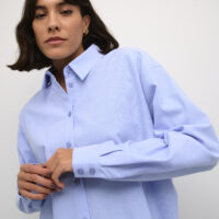 KAbille Blue Shirt closeup