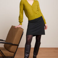 Border Skirt Milano Black front