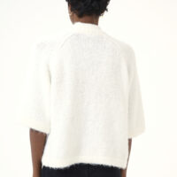 KAemilie Chalk Knit Pullover back