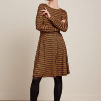 Betty Bellsleeve Dress Dandy front