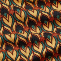Betty Bellsleeve Dress Dandy fabric