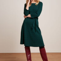 Betty Dress Duffy Jacquard front