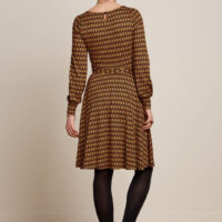 Betty Bellsleeve Dress Dandy back