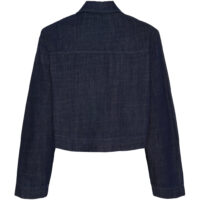 MdcIrena Dark Blue Denim Shirt item back