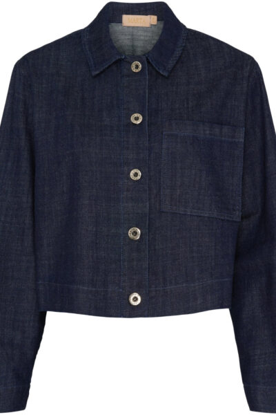 MdcIrena Dark Blue Denim Shirt item front