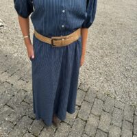 Alicia Navy Stripe Shirt