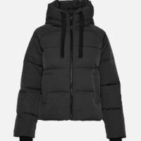 MSCHPavine Black Down Short Jacket item front