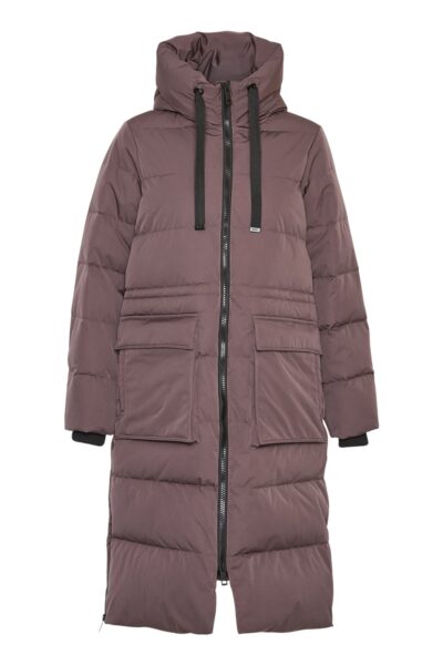 MSCHPavine Raisin Down Zip Jacket item front