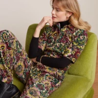 Garbo Flaire Jumpsuit Tulsa closeup
