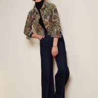 Janey Cropped Jacket Tulsa front