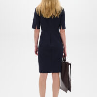 ZellaIW Black Dress back