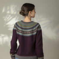 Alpine Esmaralda Short Sweater back
