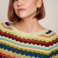 Ivy Wide Top Rise closeup