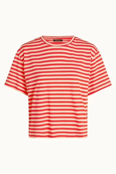 Boxy Tee Chopito Fire Red Stripe item