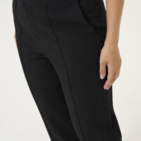 KAhella Black Elastic Pant closeup