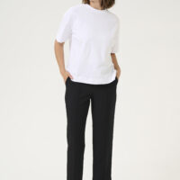 KAhella Black Elastic Pant front