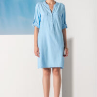 Ella Light Blue Dress front
