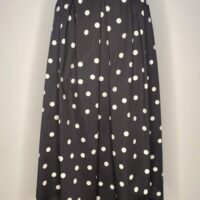 Monroe White Dot Skirt