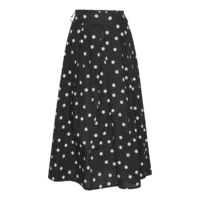 Monroe White Dot Skirt