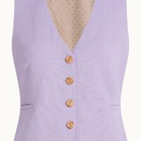 Bianca Iris Purple Gilet Folly item