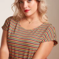 Aria Tunic Dress Beebop Stripe
