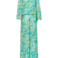 Tiana Mint Jumpsuit Long back