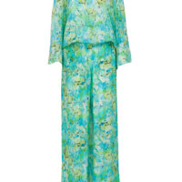 Tiana Mint Jumpsuit Long front