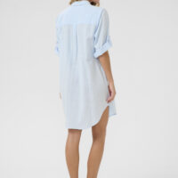 KAPauline Light Blue Shirt Dress back