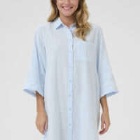 KAPauline Light Blue Shirt Dress