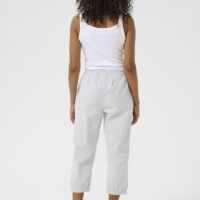 KAnaya Blue Striped Capri Pants back