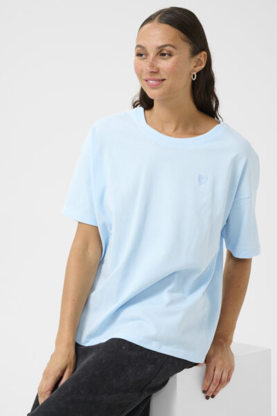 KApirrie Light Blue T-Shirt closeup