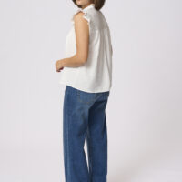KAliany Chalk Blouse back