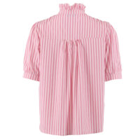 Ariana Pink Stripe Shirt item back