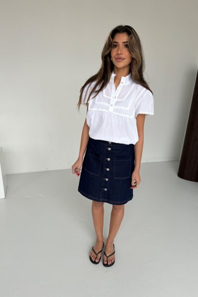 Isabella White Shirt front