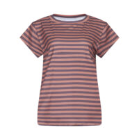 Alma Brown Stripe Top item front