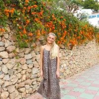 Alma Big Lux Leo Long Dress