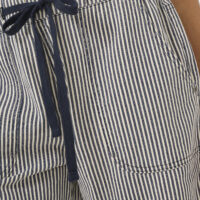 KAnaya Marine Striped Shorts closeup