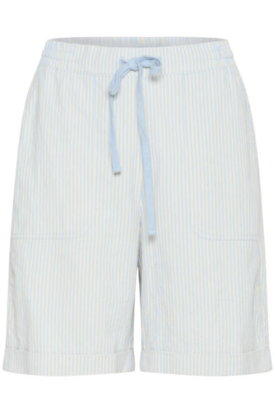 KAnaya Blue Striped Shorts item front
