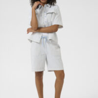 KAnaya Blue Striped Shorts
