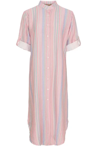 MdcManuela Rosa Stripe Dress item front