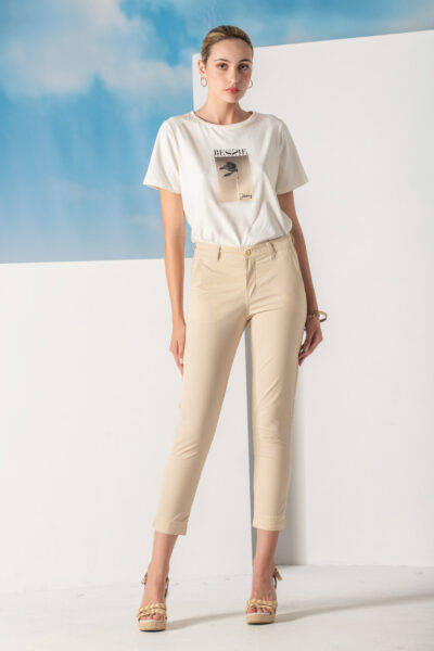 Sidney Sand Chinos front